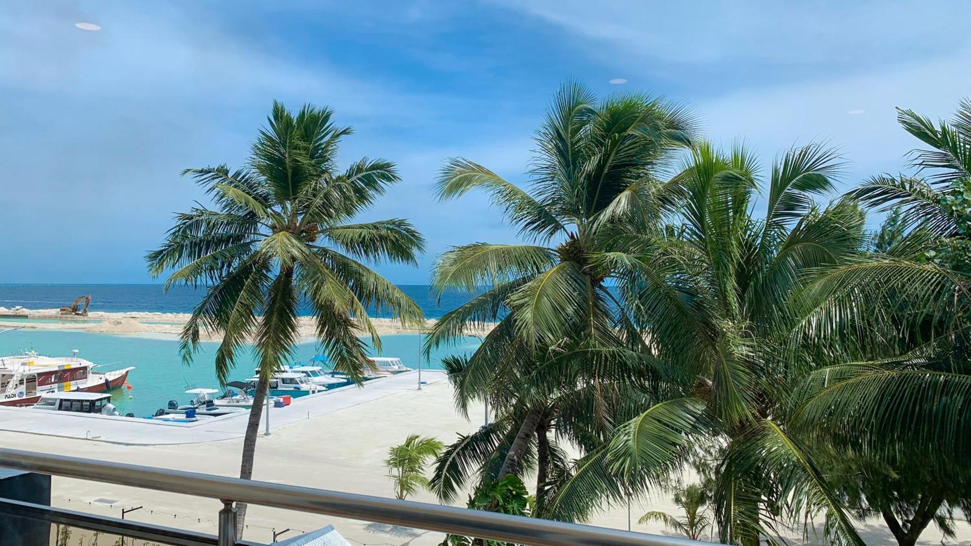 Icom Marina Sea View Hotel Maafushi Exterior photo