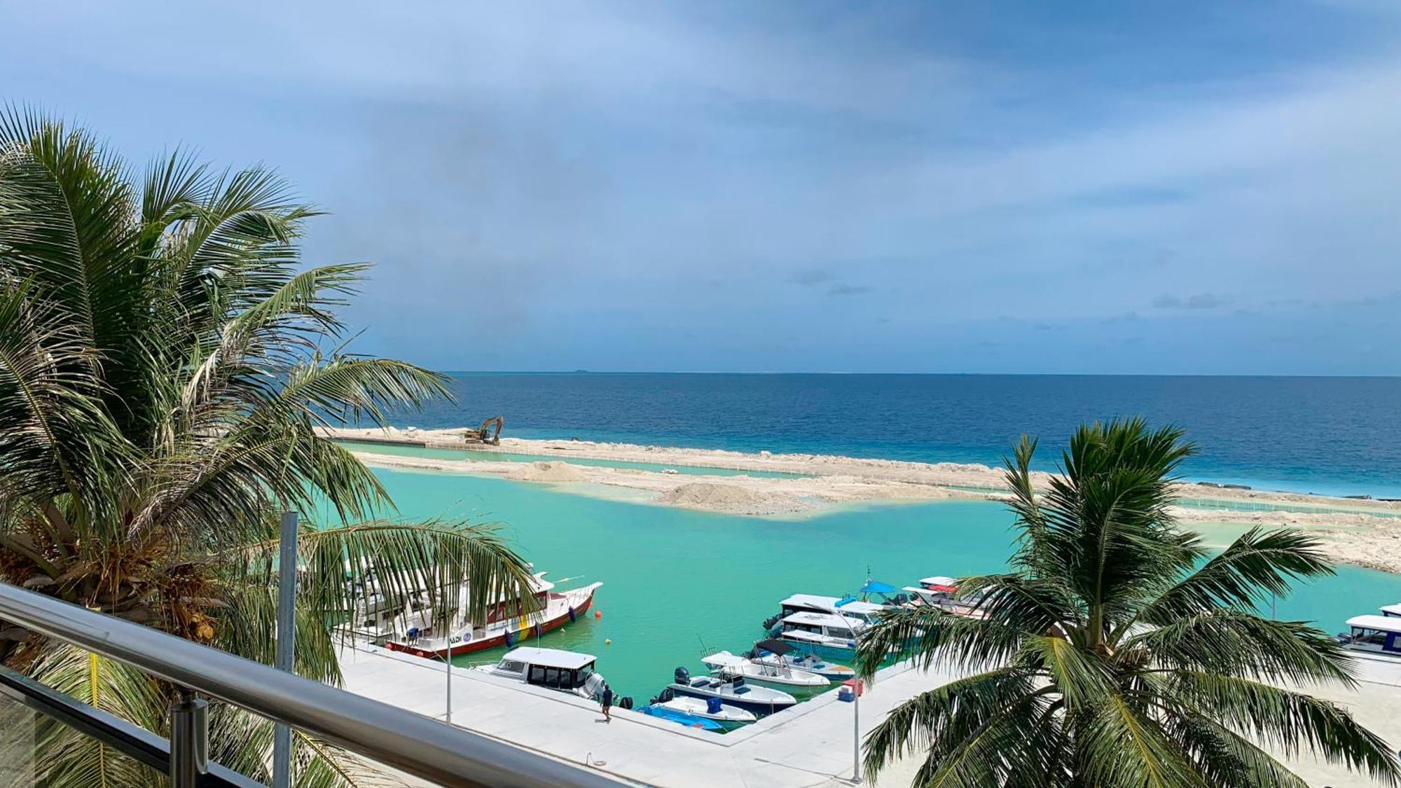 Icom Marina Sea View Hotel Maafushi Exterior photo